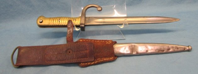  Argentine Engineer Carbine Bayonet, German Mfg — image 5