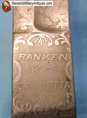  British Victorian Era 1822 Light Cavalry Officers Sword, Ranken of Calcutta — image 7