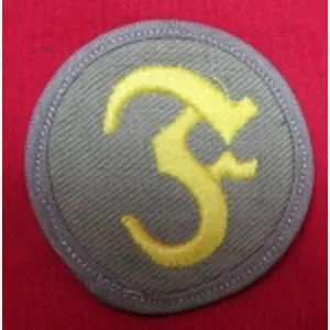 German WWII Heer Tropical Sleeve Rate, Feuerwerker