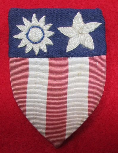 US WWII, China-Burma-India SSI, Theater Made, Cotton Construction — image 2