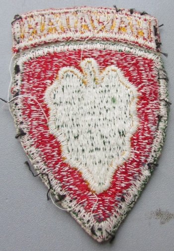 US WWII Hawaiian Department SSI, Uniform Removed — image 3