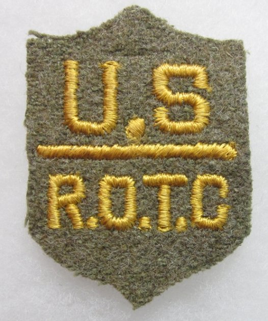 US 1920's-30's Army Rerserve Officer Training Corps Sleeve Insignia, Cavalry — image 2