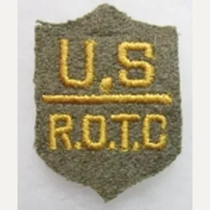 US 1920's-30's Army Rerserve Officer Training Corps Sleeve Insignia, Cavalry