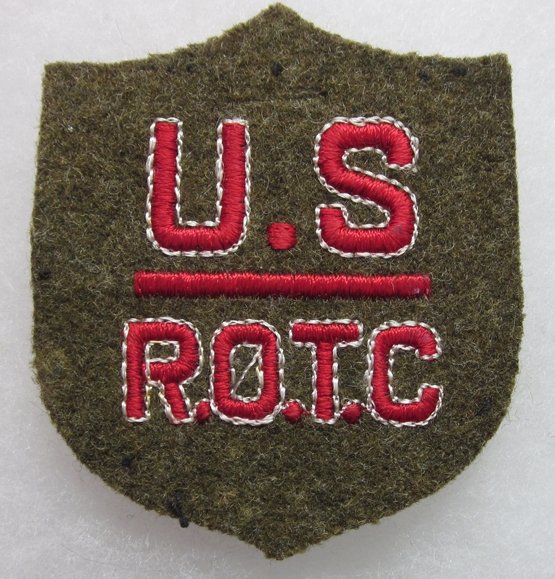 US 1920's-30's Army Rerserve Officer Training Corps Sleeve Insignia, Engineers — image 2