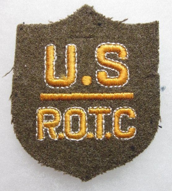 US 1920's-30's Army Rerserve Officer Training Corps Sleeve Insignia, Signal Corps — image 2