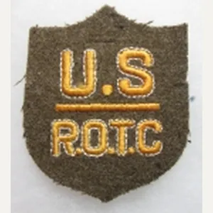 US 1920's-30's Army Rerserve Officer Training Corps Sleeve Insignia, Signal …