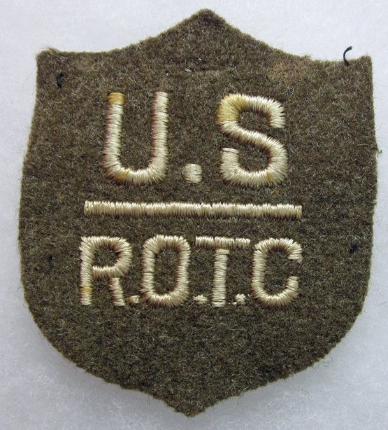 US 1920's-30's Army Rerserve Officer Training Corps Sleeve Insignia, Quartermaster Corps — image 2