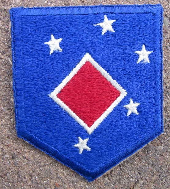 US WWII USMC I Marine Amphibious Corps SSI — image 2