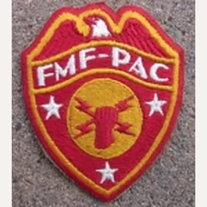 US WWII USMC Headquarters FMF Pacific SSI