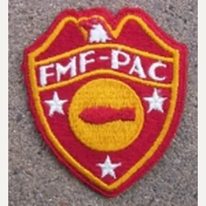 US WWII USMC FMF-PAC Bomb Disposal Company SSI