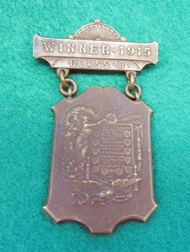  US Pre WWI National Trophy Badge, Gallery Championship 1915 — image 2