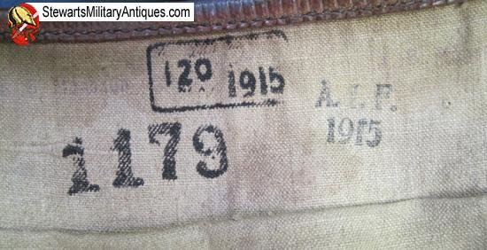  Swedish WWI Infantry Knapsack, 20th Regiment, 1915 — image 3