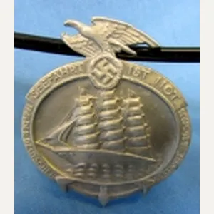 German WWII Tag Der Deutschen Seefahrt Tinnie 1935