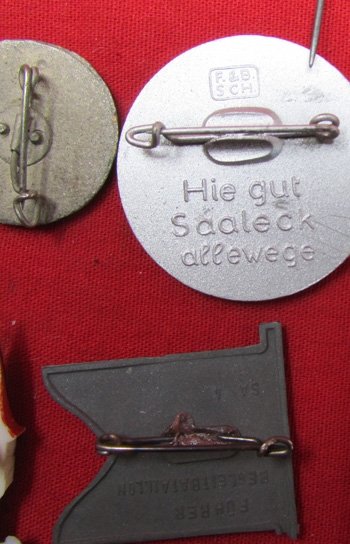 German WWII Tinnie & WHH Lot of 11 Pieces — image 6