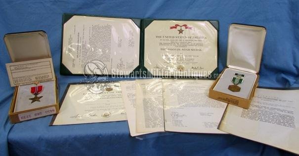  US Vietnam War, Bronze Star & Document Grouping, 4th Division — image 2