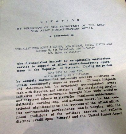  US Vietnam War, Bronze Star & Document Grouping, 4th Division — image 9