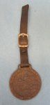 US Pre WWI 1912 War Maneuvers Watch Fob & Strap