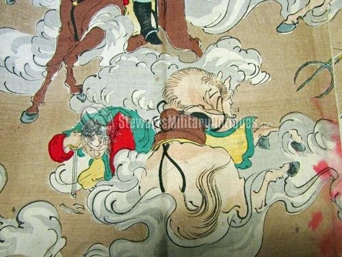  Japanese First Sino-Japanese War 1894, Wood Block Print — image 5