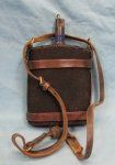British WWI Canteen, Cover and Leather Harness 1917