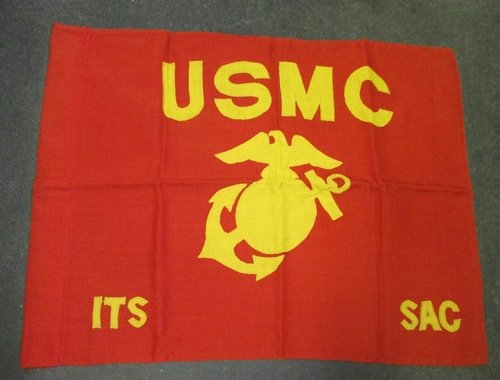  US Cold War Era USMC Guidon ITS SAC — image 2