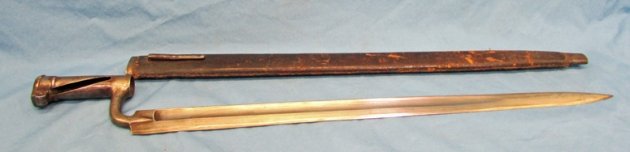  Austrian M1854 Jagerstutzen Bayonet & Scabbard — image 3