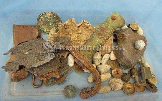 Franco-Prussian War Relic Lot, Over 50 Assorted Pieces — image 2