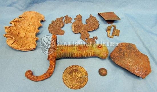  Franco-Prussian War Relic Lot, Over 50 Assorted Pieces — image 4
