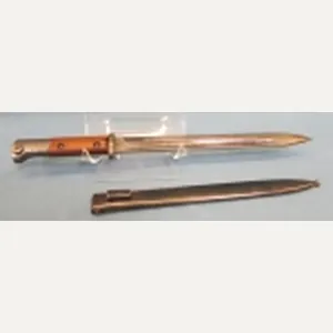 German WWII VZ24 Czech Bayonet & Scabbard,