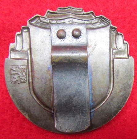 Czech WWII Infantry Marksmanship Badge, Silver Class — image 4