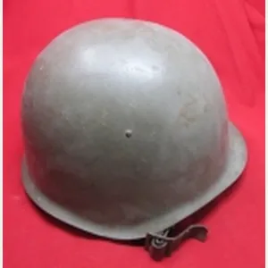 Czech Cold War Era VZ53 Steel Helmet, Complete