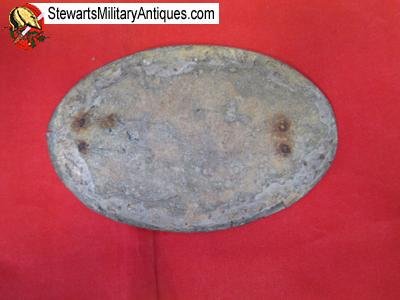  US Civil War Oval Cartridge Box Plate, Dug — image 3