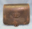 US Civil War M1864 Cartridge Box