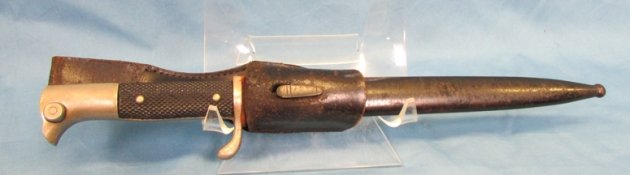  German WWII Wehrmacht Dress Bayonet & Frog, Eickhorn Mfg. Presentation Blade — image 2