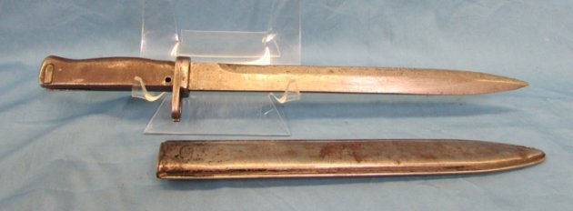  German WWI Ersatz Bayonet EB-5, FAG Scabbard — image 6