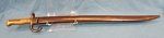 French M1866 Chassepot Bayonet, St. Etienne 1872