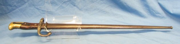  French M1874 Gras Bayonet, Dated 1880 — image 2