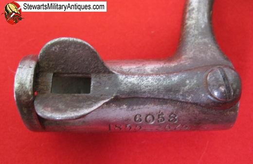  Danish M1854 Socket Bayonet, Suhler Tapriffel — image 5