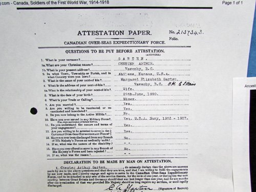  British WWI Victory Medal, American, 47th Canadian Inf, Military Medal Winner — image 4