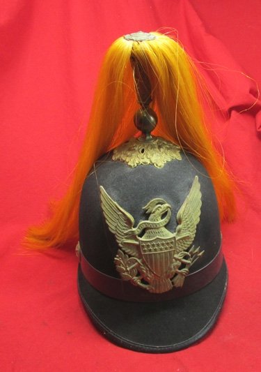 US Indian Wars Era 1881 Cavalry Enlisted Helmet — image 2