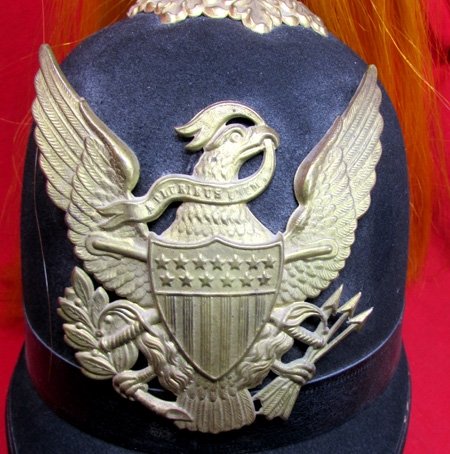 US Indian Wars Era 1881 Cavalry Enlisted Helmet — image 3