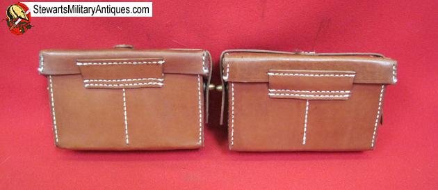  Japanese WWII Replica Type 38 Ammunition Pouch Set — image 3