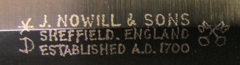  British WWII Pattern, Fairbairn-Sykes Knife, Nowill & Sons — image 4