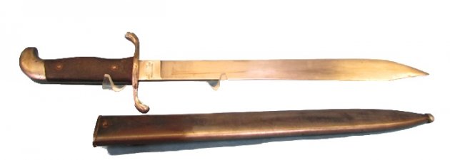  Argentine Artillery Bolo, Matching Numbers, Weyersberg Mfg — image 8