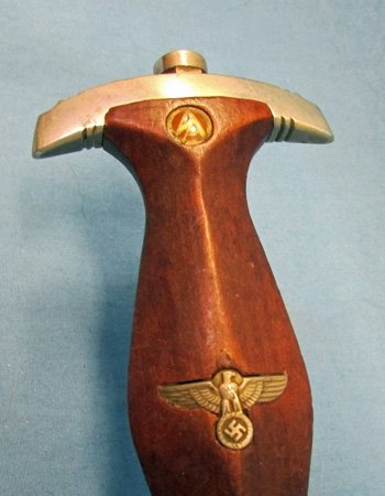  German WWII M1933 SA Enlisted Dagger, Gebr Heller — image 3
