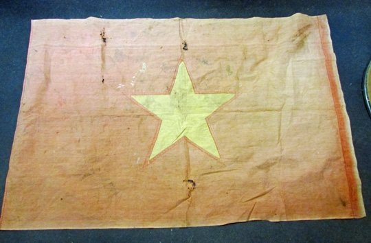  Vietnam War NVA Flag, Cotton — image 2