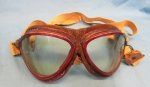 Japanese WWII Army Flying Goggles, Maker Marked