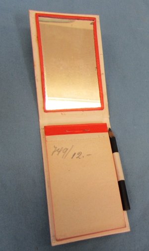  German WWI Patriotic Pocket Mirror & Notebook, Kaiser Wilhelm II — image 3