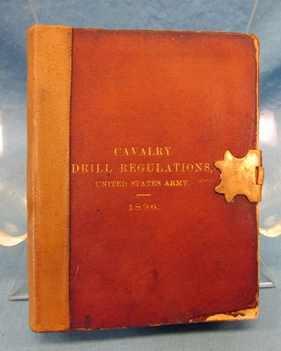  US Spanish American War Era, 1896 Cavalry Drill Manual — image 2