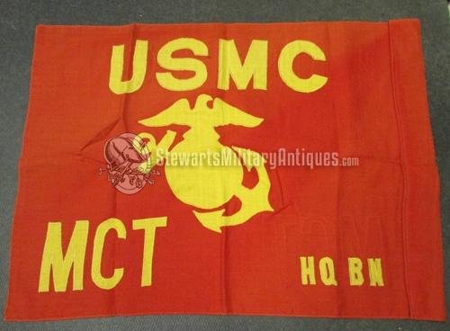  US Cold War Era USMC Guidon, HQ BN — image 3