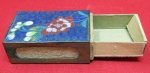 French, WWI Cloisonne Match Safe & Match Box